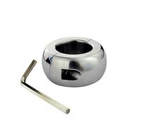 Bondage Masters CBT Balls Stretcher Weight Scrotum Stretcher Cock and Ball Clamp, Silver