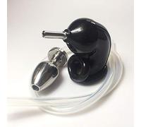 Bondage Masters Chastity Device with Connectable Butt Plug, Black