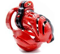 Bondage Masters Dispositif de chasteté, Bourses Cage Electro Sex E-Stim, Tube urétral amovible