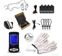 Bondage Masters E Stim Electro Sex, Anneaux péniens, patchs, mitaines