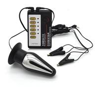 Bondage Masters E Stim Electro Sex Plug anal et pinces à tétons ou à lèvres