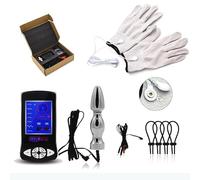 Bondage Masters E Stim Électro-Sexe, Plug Anal, Anneaux Pénis et Mitaines