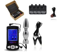 Bondage Masters E-Stim, électro-sexe, plug anal, pinces à tétons et patchs