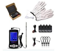 Bondage Masters E-Stim, électro-sexe, plug urétral, mitaines, anneaux péniens et patchs