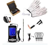 Bondage Masters E-Stim Électro-Sexe, Sonde urétrale, Anneaux péniens et Mitaines