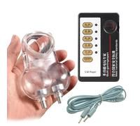 Bondage Masters electro-sexuelle stimulation boule bag, transparent