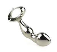 Bondage Masters Masseur de prostate, plug anal en acier, jouet sexuel pour homme