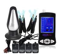 Bondage Masters Plug anal, pinces et patchs électro-sexuels E-Stim