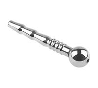 Bondage Masters Plug pénien, stimulateur urétral, tige striée et trou traversant