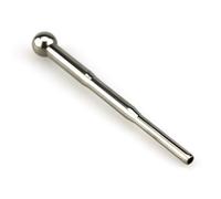 Bondage Masters Plug pénien, stimulateur urétral, tige striée et trou traversant