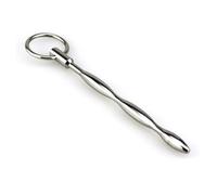 Bondage Masters Sonde urétrale avec plug pénien et 2 tailles d'anneaux inclus