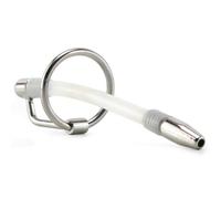 Bondage Masters Sonde urétrale Plug pénien avec anneaux de gland