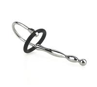 Bondage Masters Sonde urétrale Plug pénien et 2 anneaux en silicone
