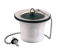 Évacuation d'évier Valentin avec bouchon à chaîne 300mm