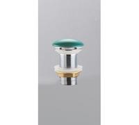 Bonde à écoulement libre Infinitio 5/4" sans trop-plein pour lavabos et vasques, vert mat (PZATKALGEM)