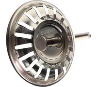 Bonde à panier Blanco 119146, 7,9 cm | 3,5" | avec chevilles pour commande excentrique | 18 fentes de vidange | En acier inoxydable