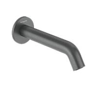 hansgrohe Tecturis S Bec déverseur pour baignoire, portée 198mm, 73411340, Couleur: Chrome noir brossé