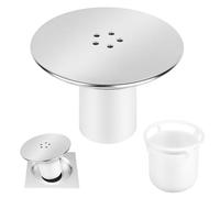 Bonde de Douche, Capot Bonde Douche, Universelle Siphon Douche, Remplacement de Couvercle de Siphon Douche, Capot Bonde, Couvercle de Vidange de Douche, Couvercle de Bonde de Douche pour Salle de Bain