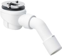 Bonde de Douche Domoplex unité fonctionnelle 85mmxDN40/50 Plastique blanc Viega 193607