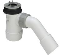 Bonde de Douche Duoplex unité fonctionnelle 70mmxDN40/50 Plastique blanc Viega 334338