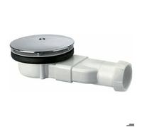 Bonde de douche extra-plate dôme abs 30720138, blanc