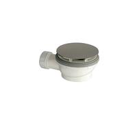 Bonde De Douche Hauteur 64 Mm Extra Plat Metal Brosse Robinetterie VIDAGES - CRISTINA ONDYNA AD45577