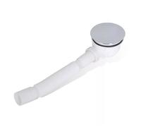 vidaXL Bonde de douche pour receveur de douche – Bonde de vidage salle de bains Blanc G