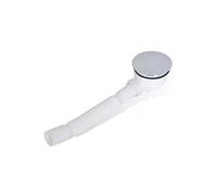 vidaXL Bonde de douche pour receveur de douche – Bonde de vidage salle de bains Blanc G