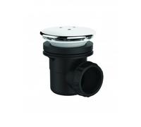 Bonde de douche pour receveur - diamètre 60 - capot métal diamètre 90 VALENTIN