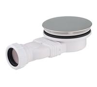 Bonde de douche ultra plate diamètre 90 mm pour receveur extra plat hauteur de reserve 60 mm | Evacuation tube PVC 40 mm ecoulement 41 litres/minute NOYON & THIEBAULT