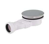 Bonde de douche ultra plate diamètre 90 mm pour receveur extra plat hauteur de reserve 60 mm | Evacuation tube PVC 40 mm ecoulement