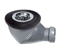 Wirquin Bonde de douche James – Ø 50 mm – Grille en ABS chromée – Chromé G