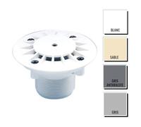 Bonde de fond latérale/murale AstralPool ABS fixe Ø128 - piscine béton*