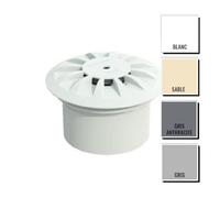 Bonde de fond latérale/murale AstralPool - piscine béton/liner* couleur Gris Anthracite