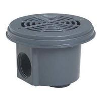 Bonde de fond piscine bton et liner cofies hayward - gris anthracite