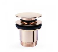 Bonde de lavabo Ø 63 mm CLICK-CLACK OR ROSE - TRES 24284001OP