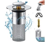 bonde de lavabo avec Panier filtrant.tbouchon de vidange lavabo,Stainless Steel Floor Drain Filter,Stainless Steel Basin Drain Filter,Bathroom Sink Drain,Bathroom Sink Stopper Hair Catche