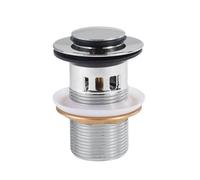 Bonde de lavabo avec trop-plein diam 37 mm CLICK-CLACK Chromé - TRES 134215025