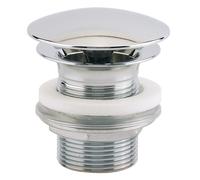 Bonde de lavabo champignon laiton chromée H60 33 x 42 VALENTIN 00 122500 000 00