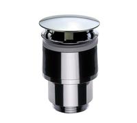 Nicoll Bonde de lavabo design – laiton chromé à écoulement libre