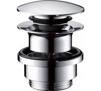 hansgrohe Push Open 50100000 chromé , 11/4 ", laiton, sans culbuteur