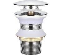 Bonde de lavabo escamotable, système de vidange automatique en laiton, bouchon de vidange éjectable,