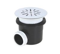 Bonde de receveur D90 + marguerite inox D115 - - P01-BD90M