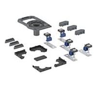 Geberit Kit d'installation verticale Duofix 551559001, 5 pieds, 1,5 m, installation traversante