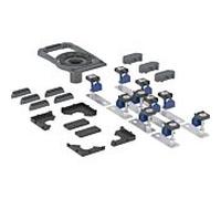 Bonde de receveur de douche Geberit Duofix 551561001 avec tuyau de 3 mètres, installation traversante.