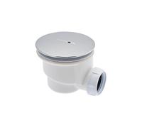 Bonde de receveur de douche sortie horizontale 90 mm Chromé