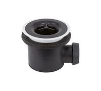 Bonde de receveur de douche sortie horizontale Tourbillon D90 sans dôme