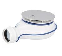 Nicoll Turboflow XS Bonde siphoïde pour receveur de douche - technologie Magnetech - Ø 90 mm (0205800)