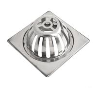 Bonde de sol de balcon robuste en acier inoxydable pour toit, salle de bain et tuyaux de drainage extérieurs (7,6 cm)