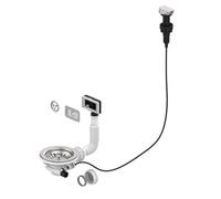 Bonde de vidage automatique D90 mm pour évier simple cuve VALENTIN 00 435500 000 00